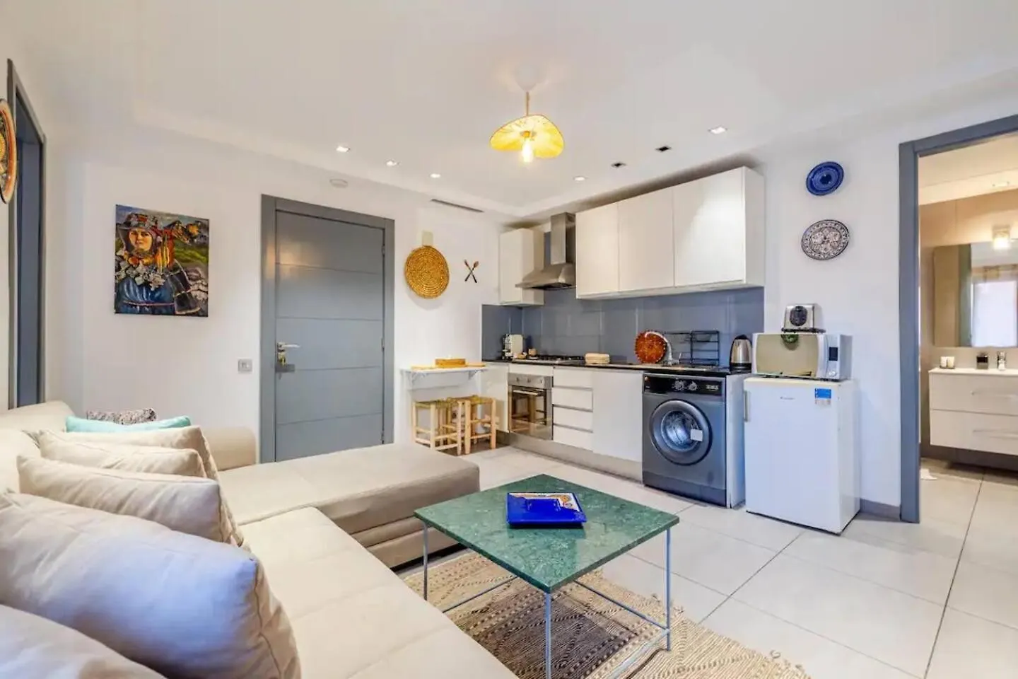 New! Charming Cozy 2 Bedrooms Central Gueliz Marrakesh Lägenhet